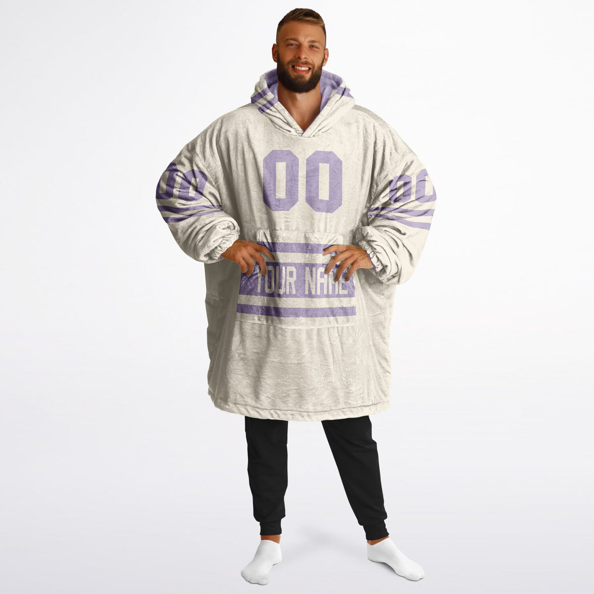 Lavender & Cream Superfan Reversible