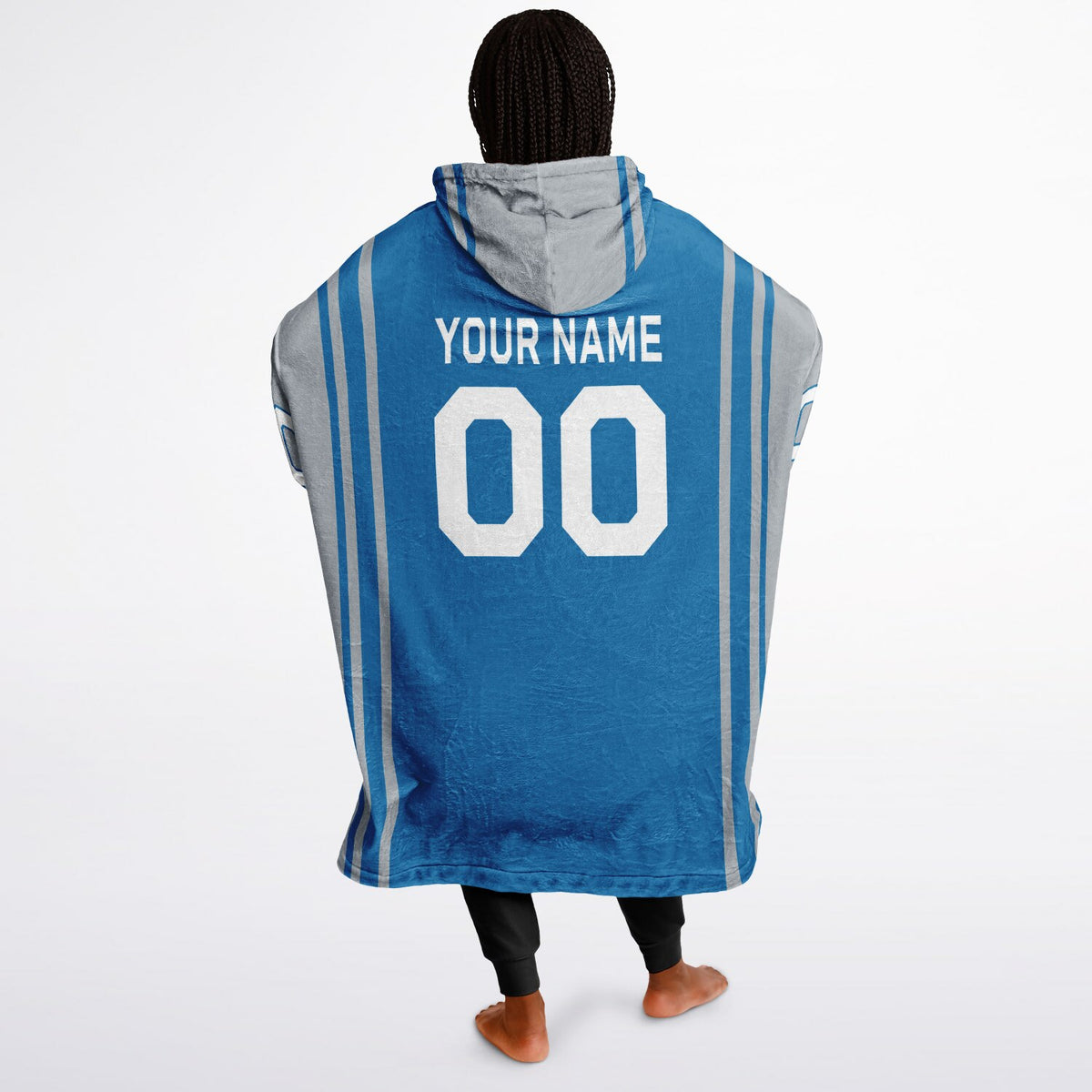 Blue/Silver Bold