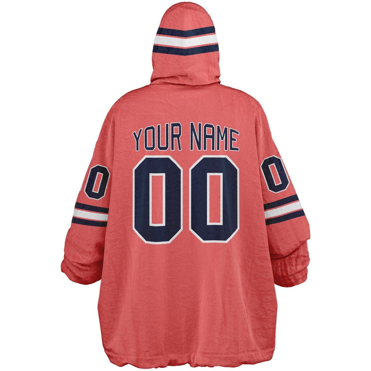 Navy Electric Coral White Superfan Reversible