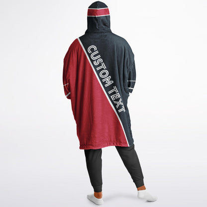 Deep Steel Blue/Red/White Everyday Reversible