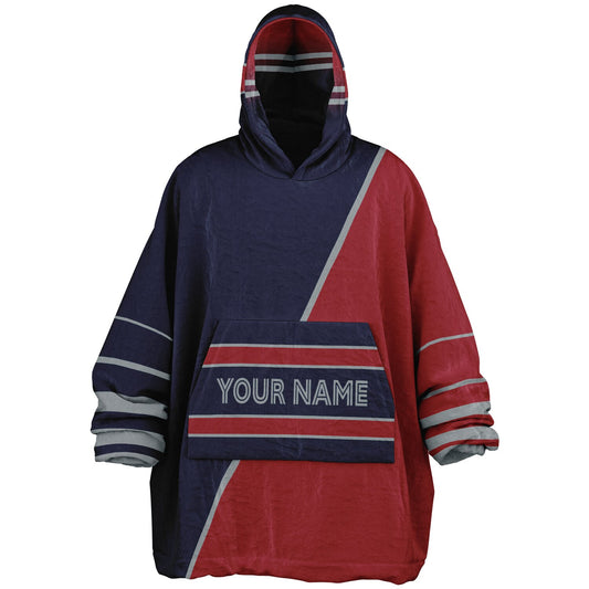 Nautical Blue/Red/Silver Everyday Reversible