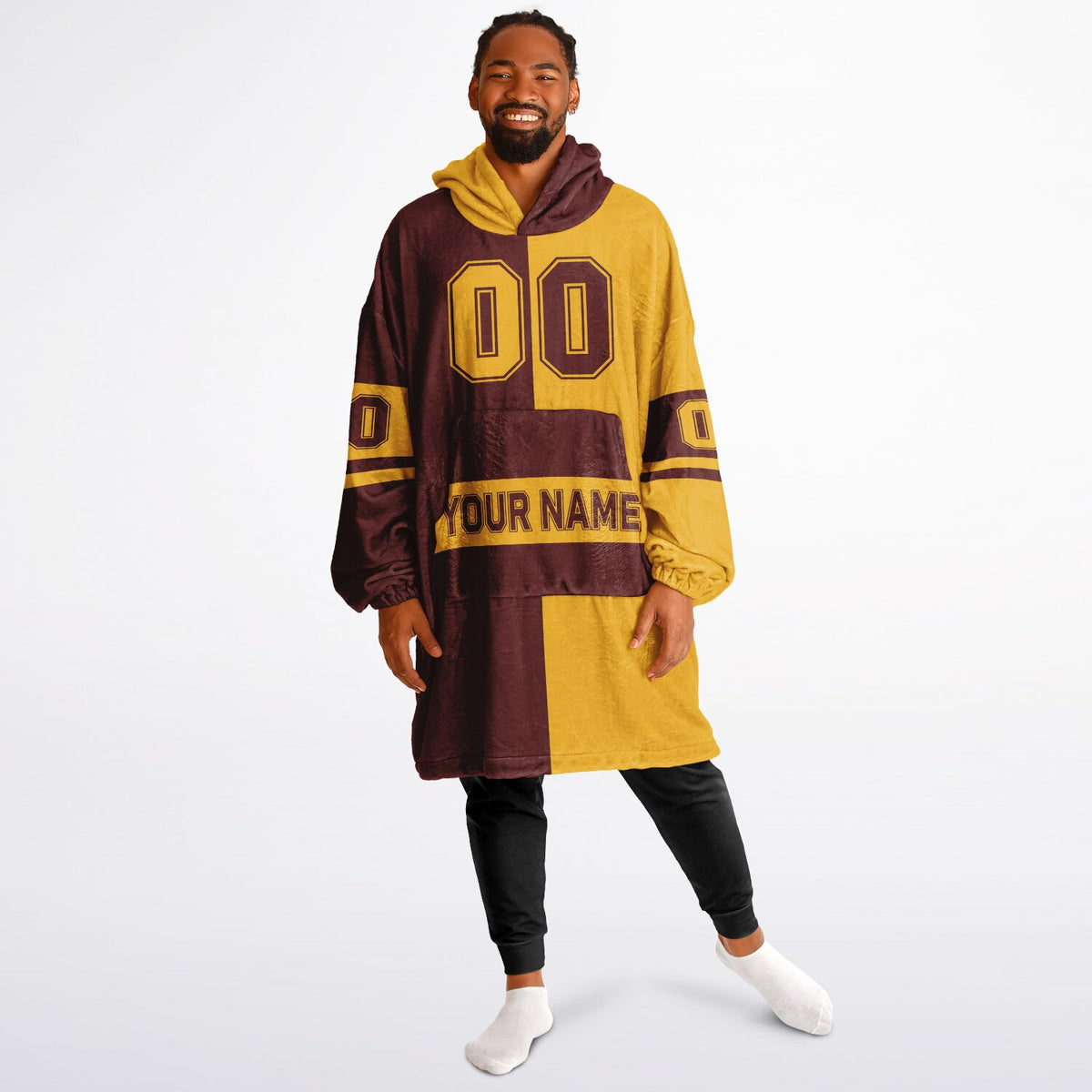 Burgundy/Gold Halftime