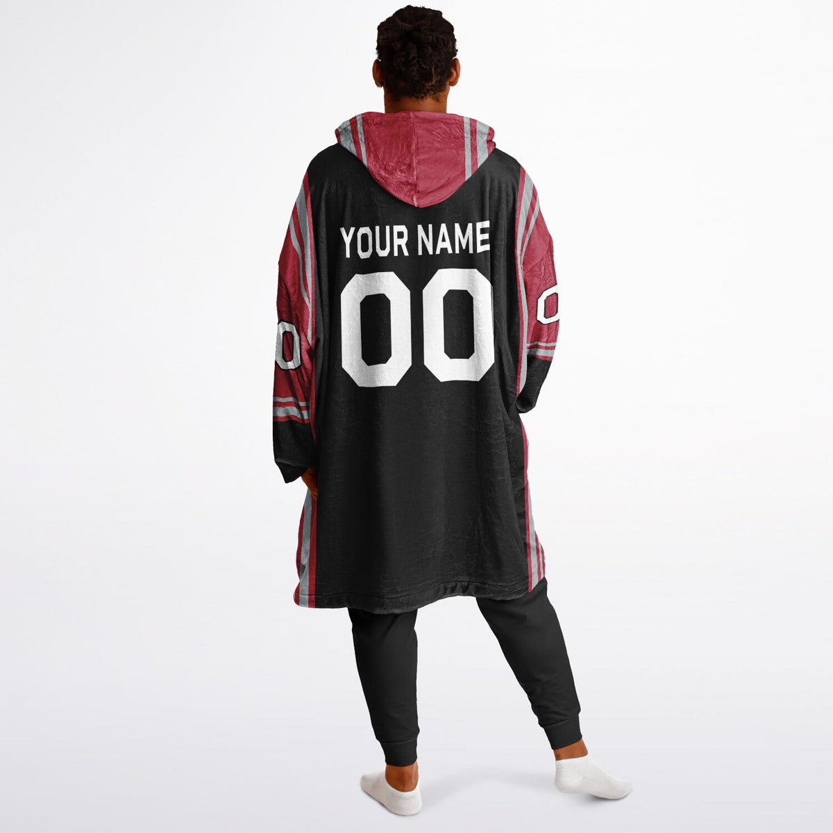 Black/Red/Silver Bold