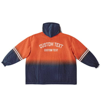 Orange/Navy/White Everyday Reversible
