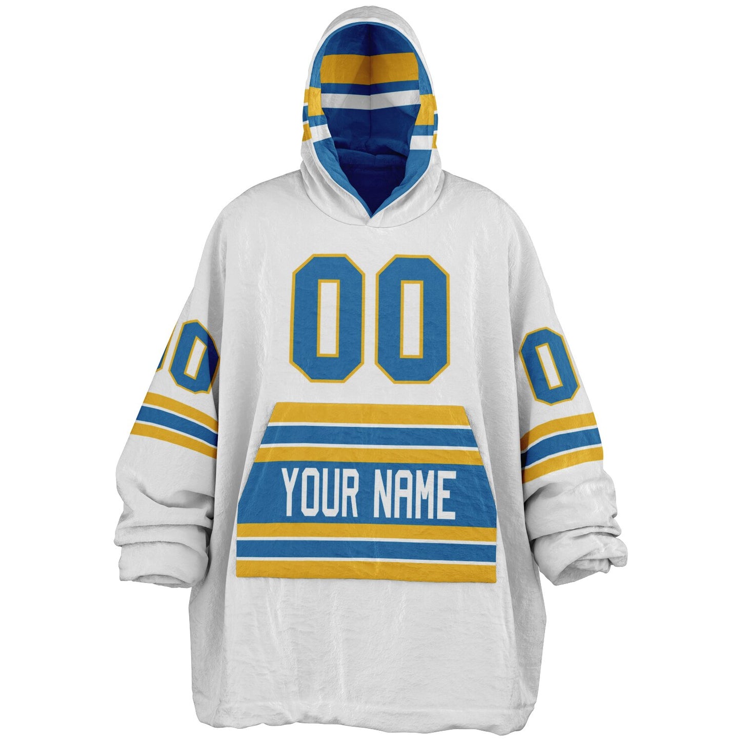 Blue/Gold/White Superfan Reversible