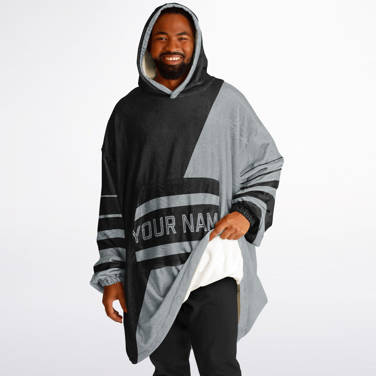 Black & Silver Split Decision