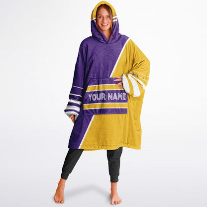 Purple/Gold/White Everyday Reversible