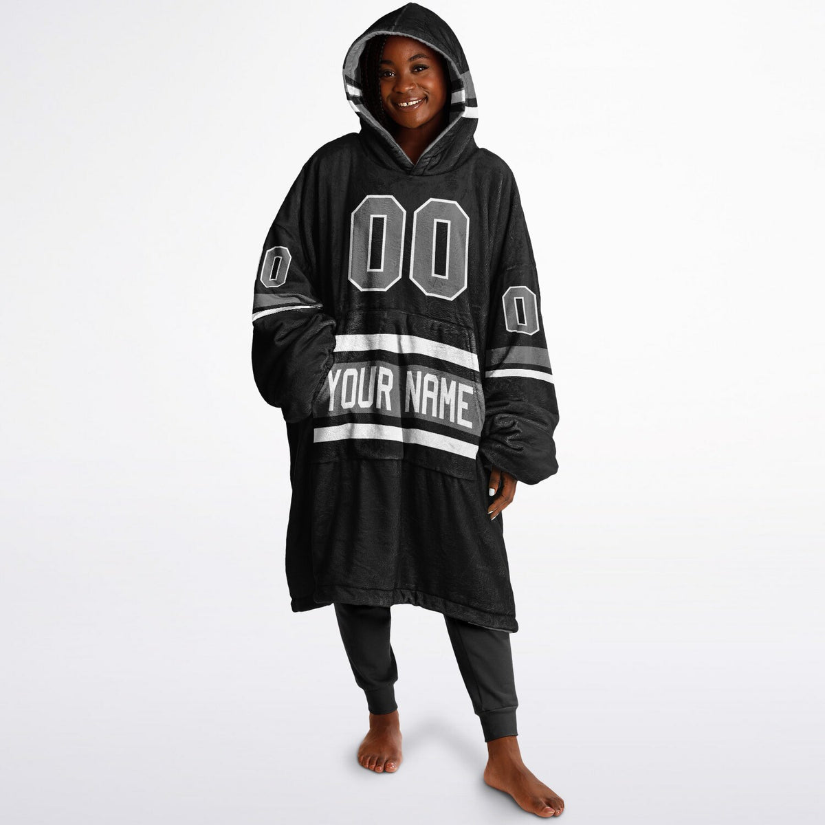 Black Gray White Superfan