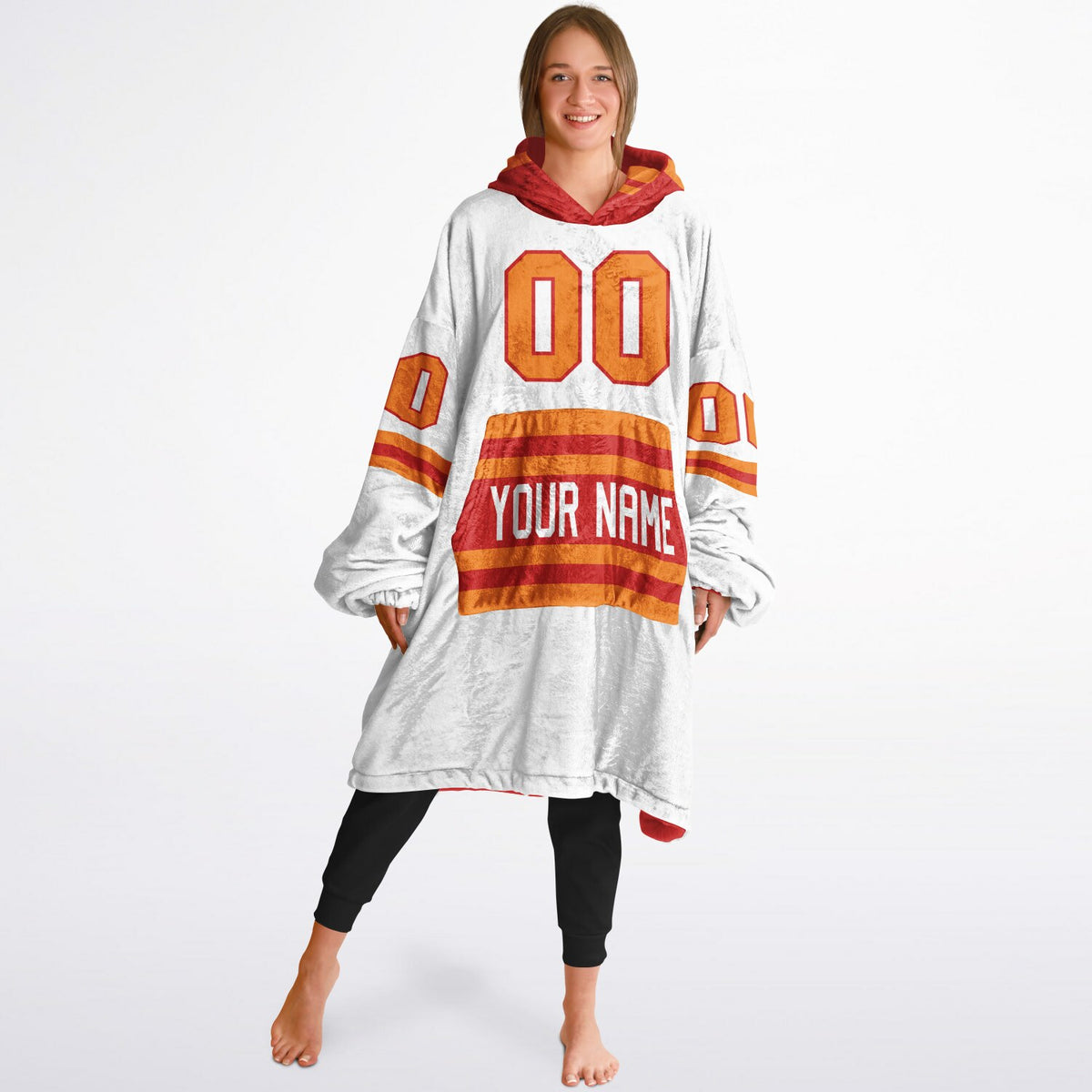 Red/Orange Superfan Reversible