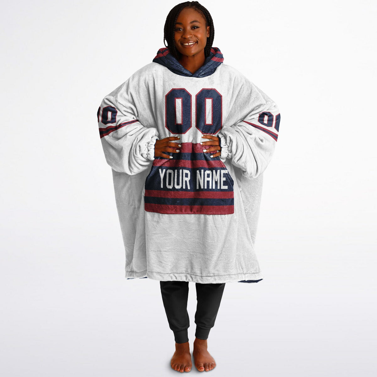 Navy & Red Superfan Reversible