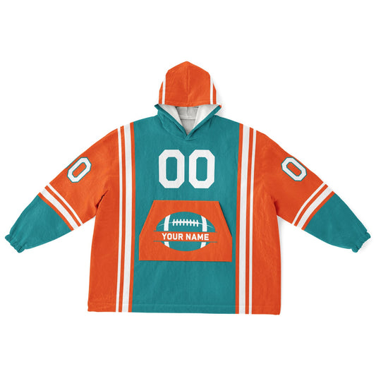 Teal/Orange/White Bold
