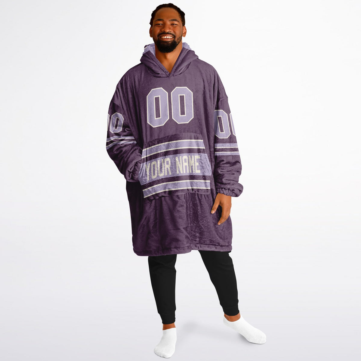 Lavender Cream Plum Superfan Reversible