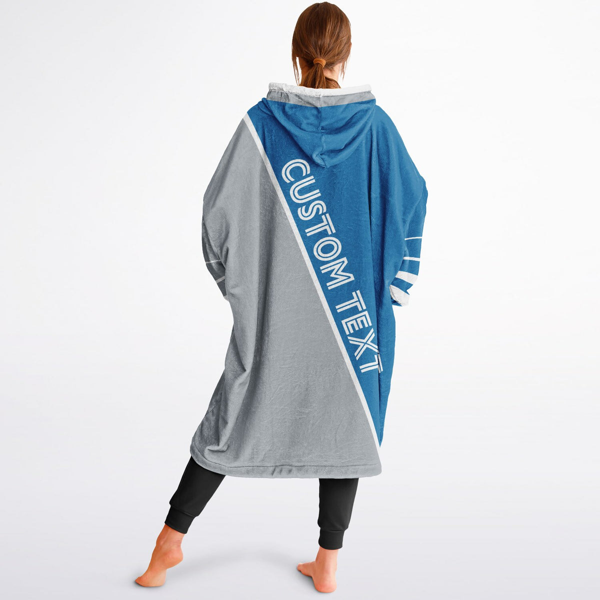 Blue Silver White Split Decision