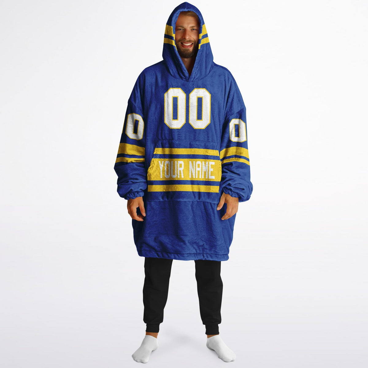 Blue/Yellow Superfan Reversible