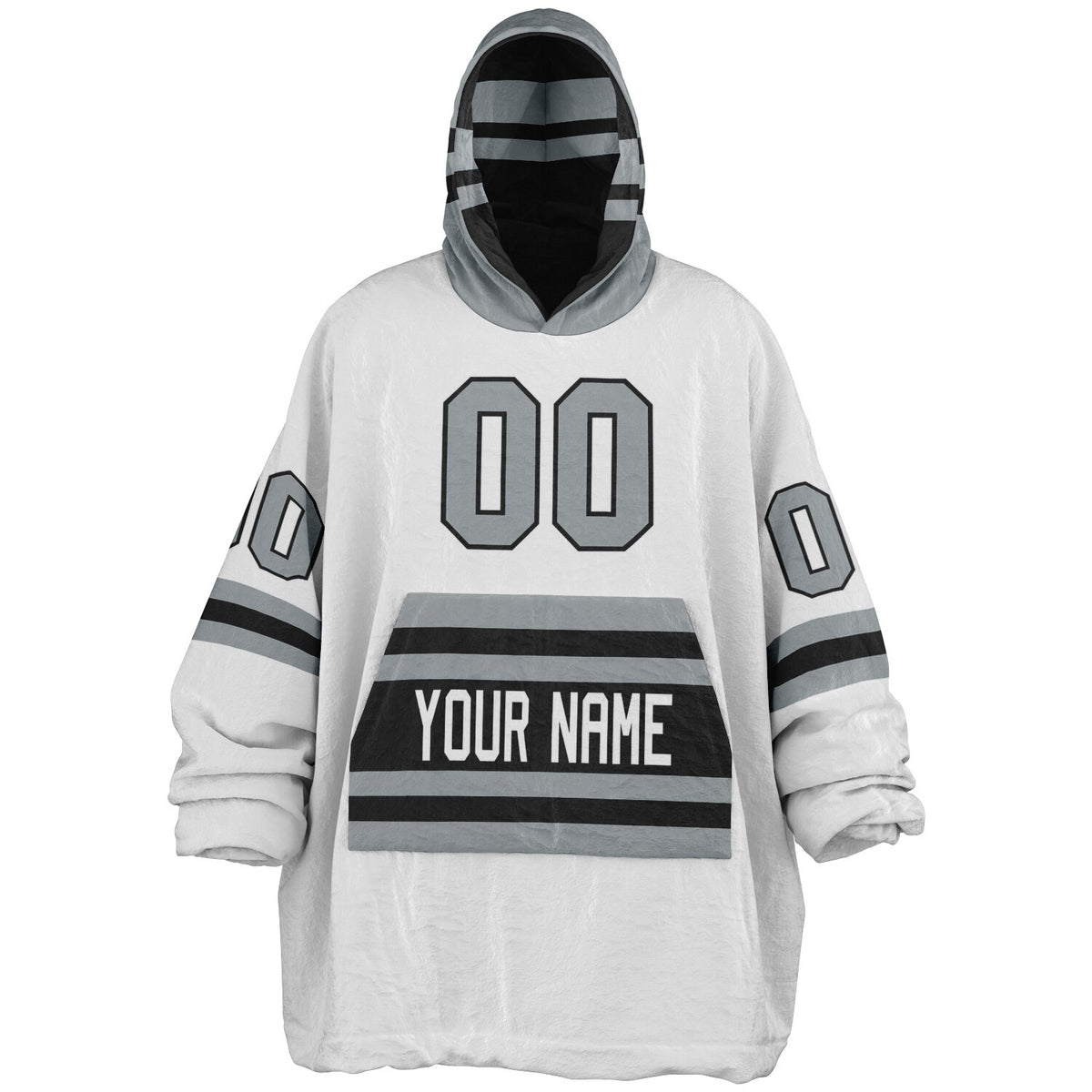 Black/Silver Superfan Reversible