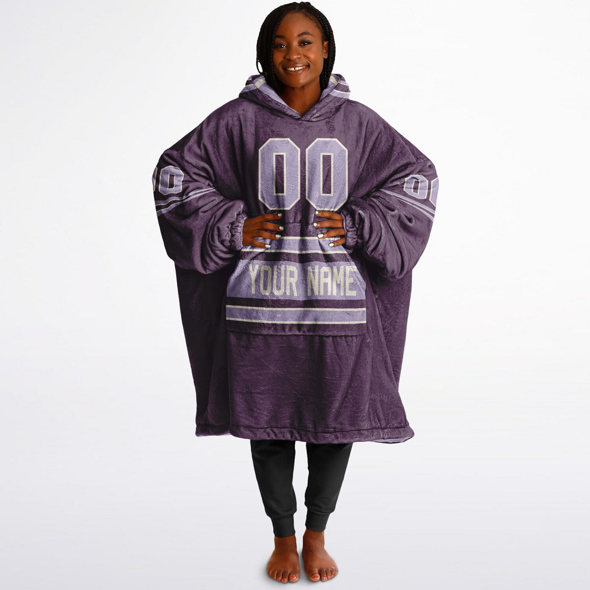 Lavender Cream Plum Superfan Reversible