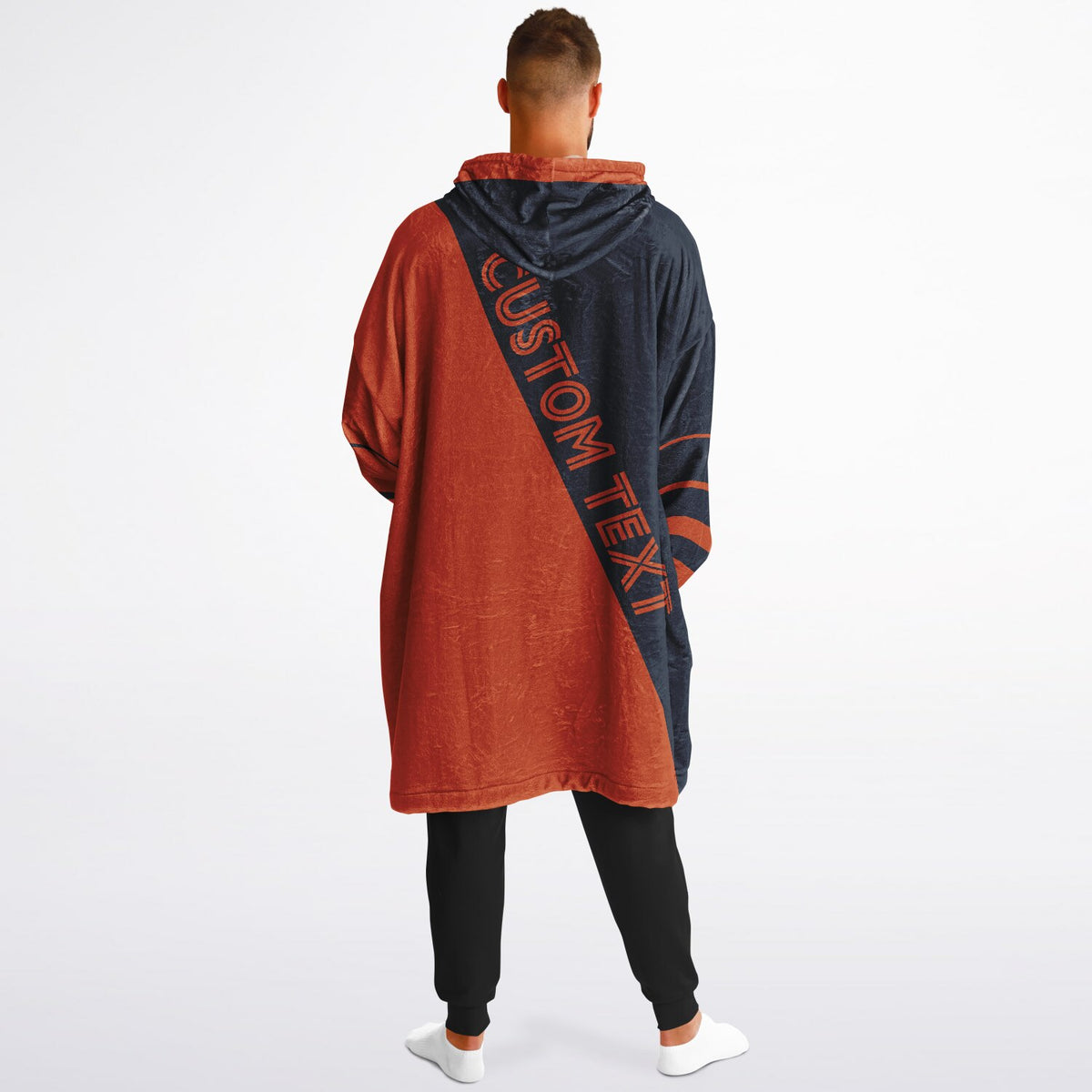 Navy & Orange Split Decision