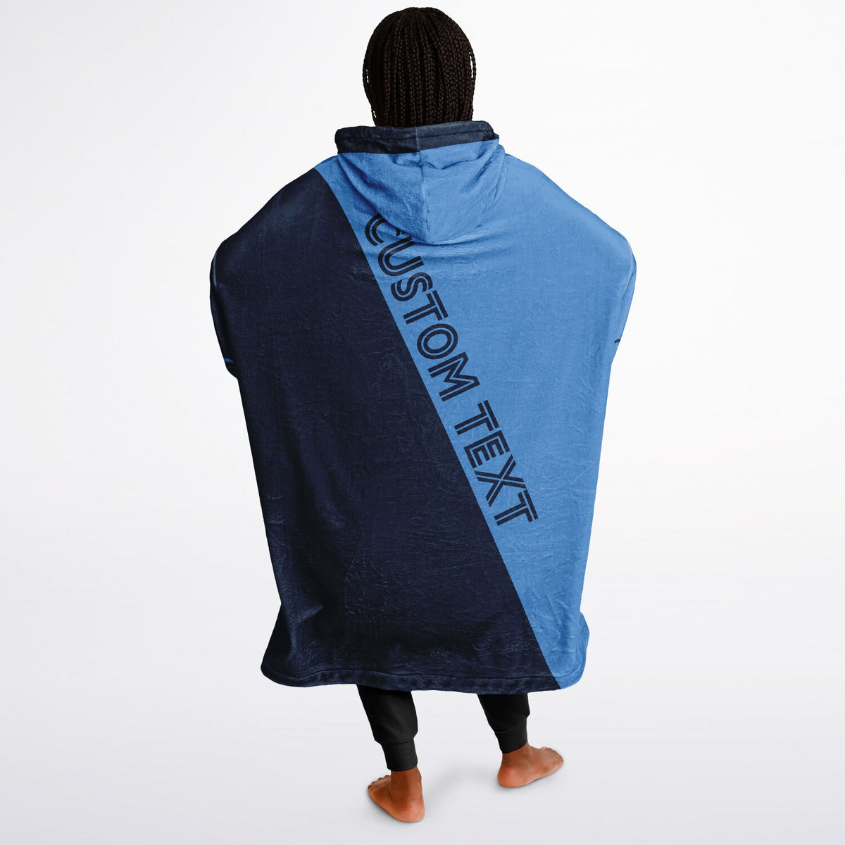 Light Blue & Navy Split Decision