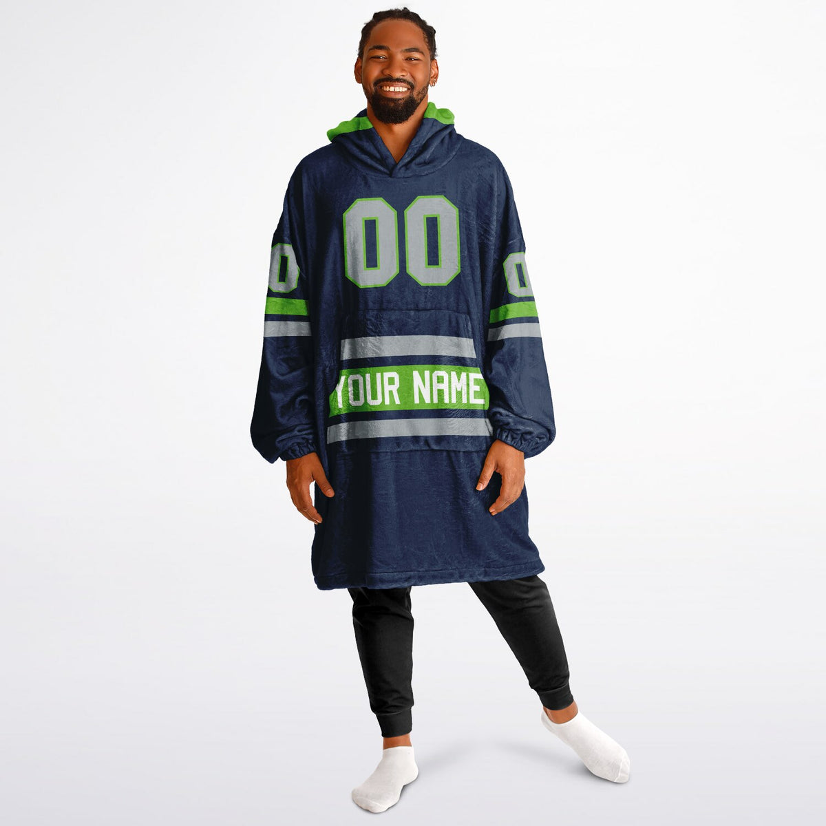 Navy Green Gray Classic