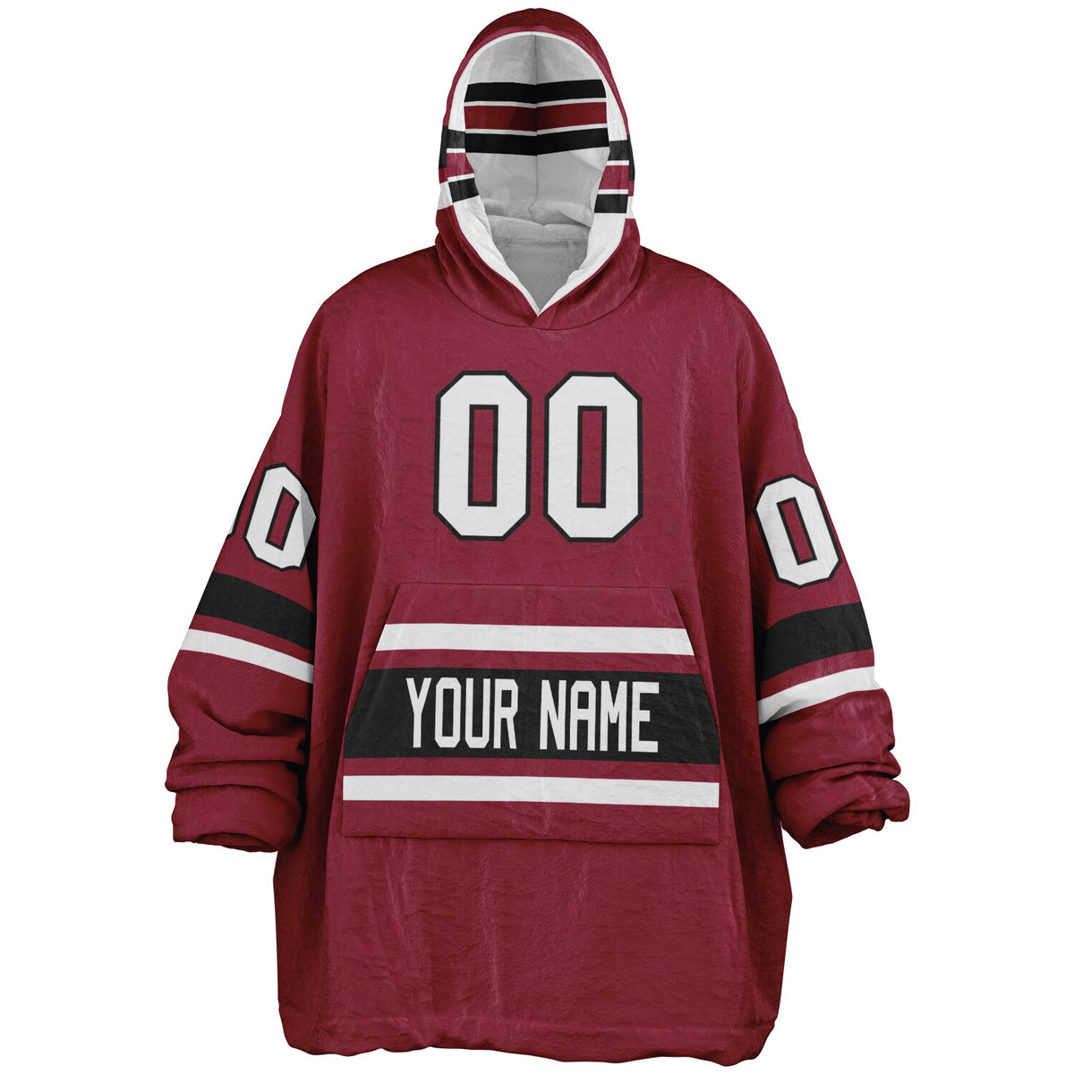 Crimson/Black/White Superfan Reversible