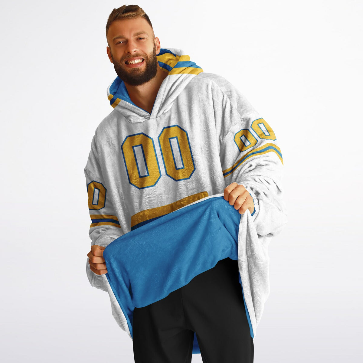 Blue/Gold Superfan Reversible