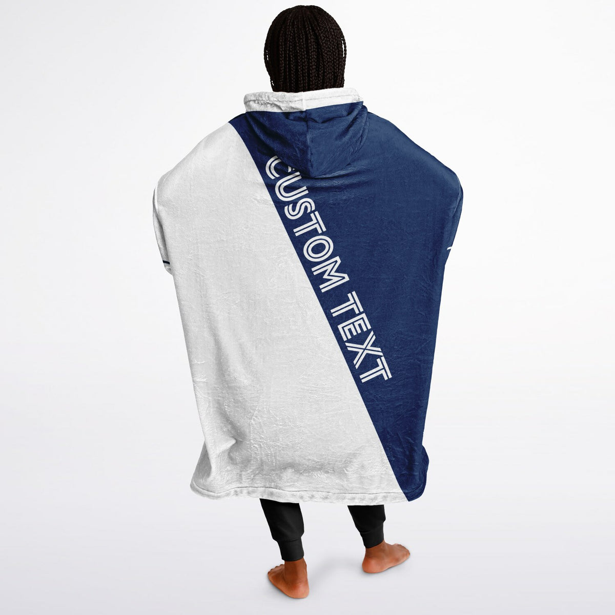 Blue & White Split Decision