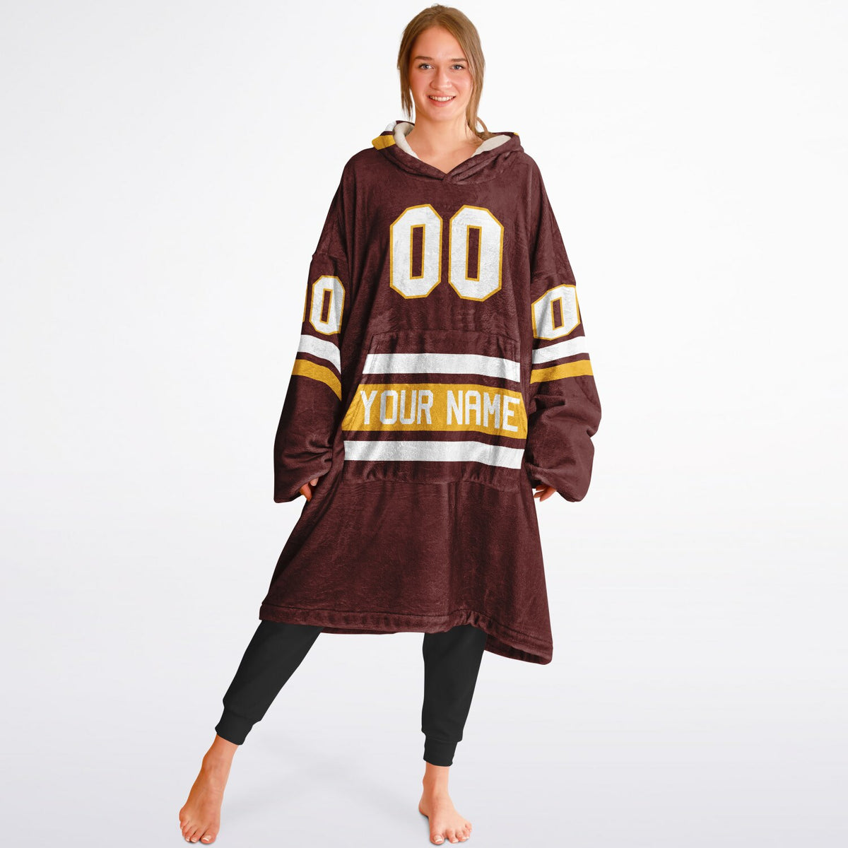 Burgundy Gold White Classic