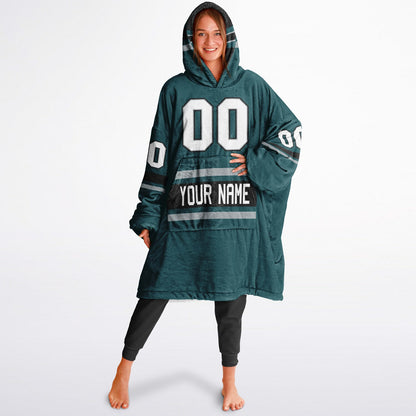 Midnight Green/Black/Silver Superfan Reversible