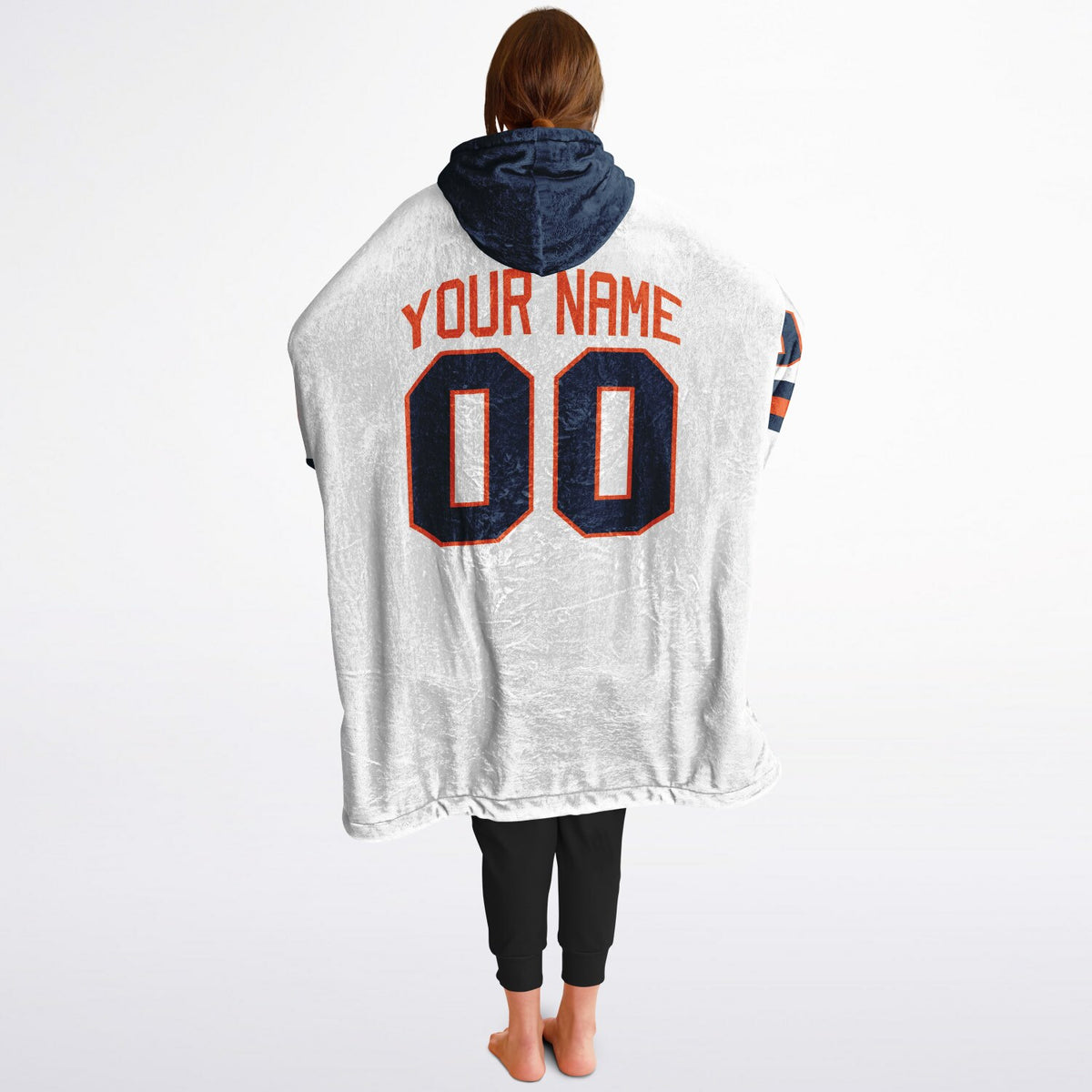 Orange/Navy Superfan Reversible