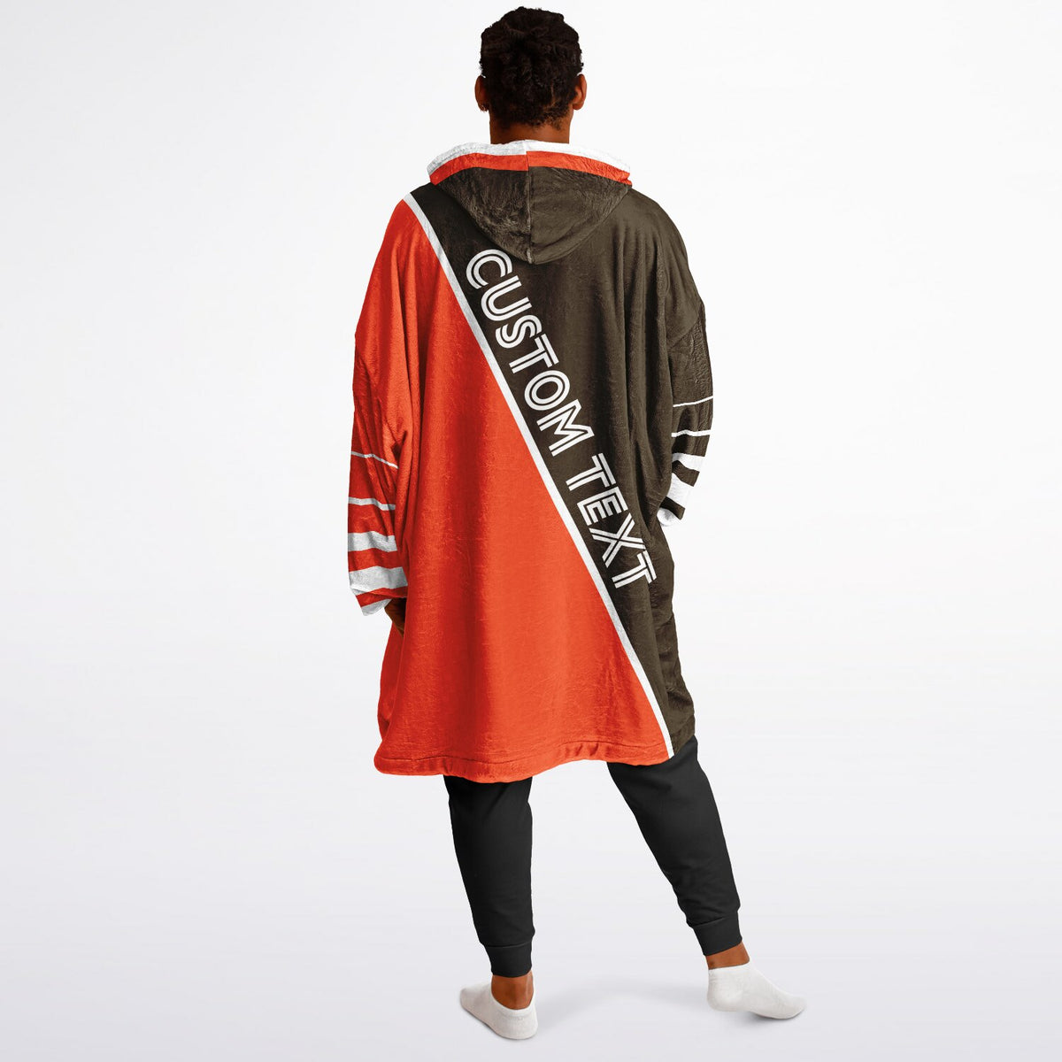 Brown Orange White Split Decision