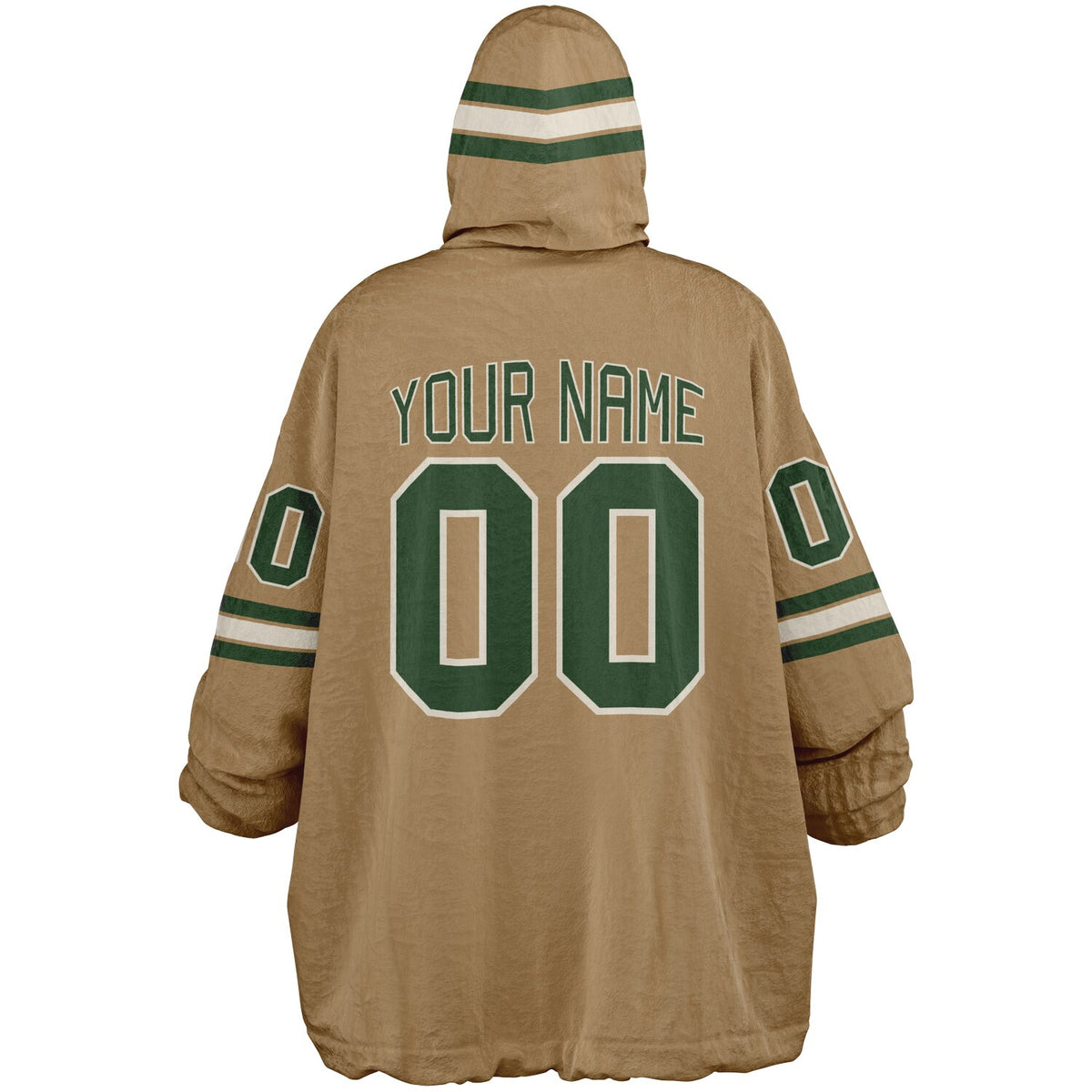 Forest Green Cream Camel Superfan Reversible