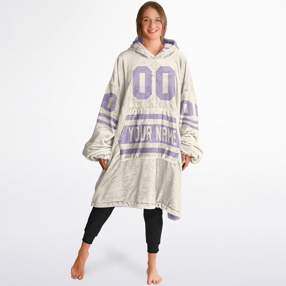 Lavender & Cream Superfan Reversible