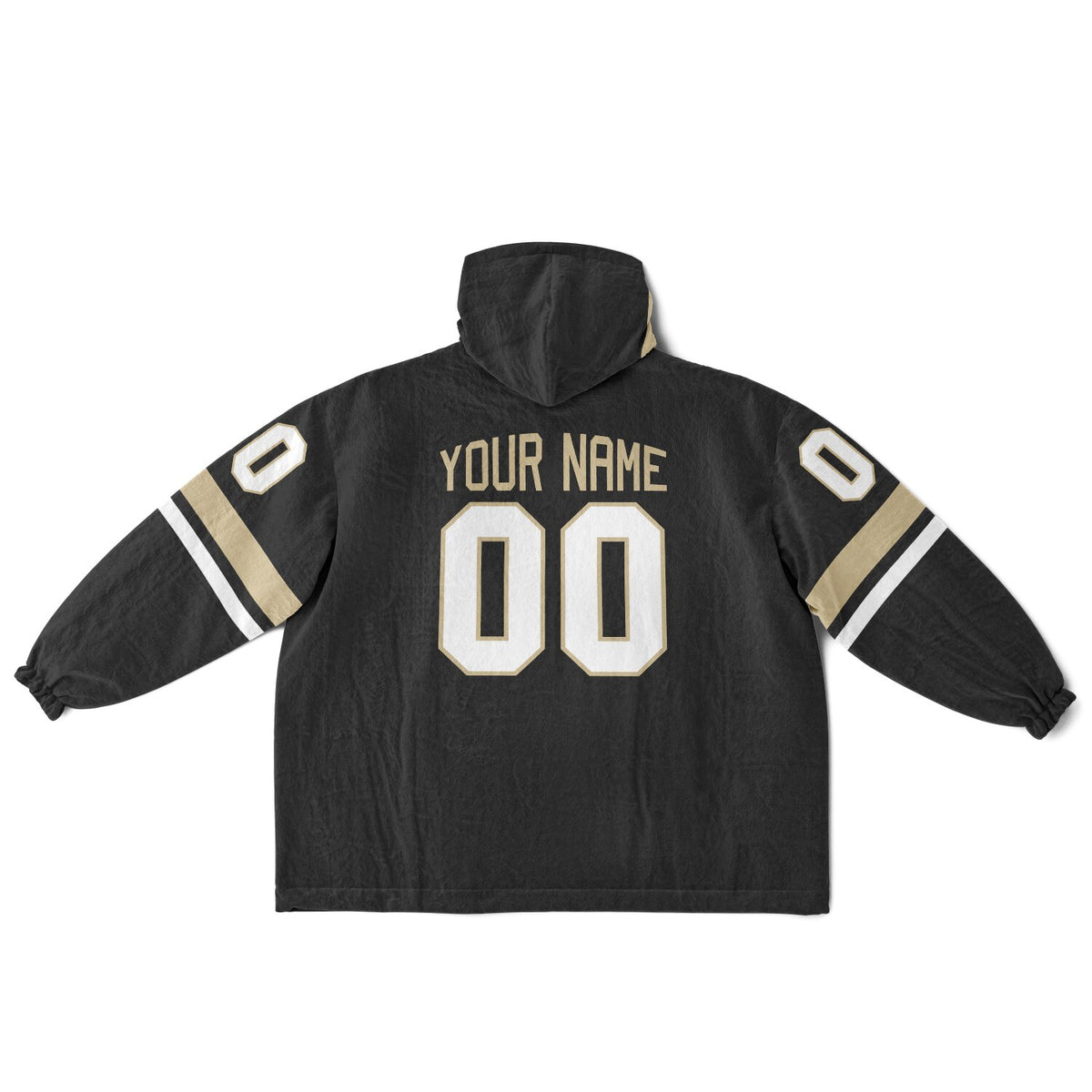 Black/Light Gold/White Superfan Reversible