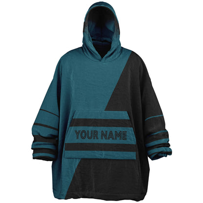 Teal/Black Everyday Reversible