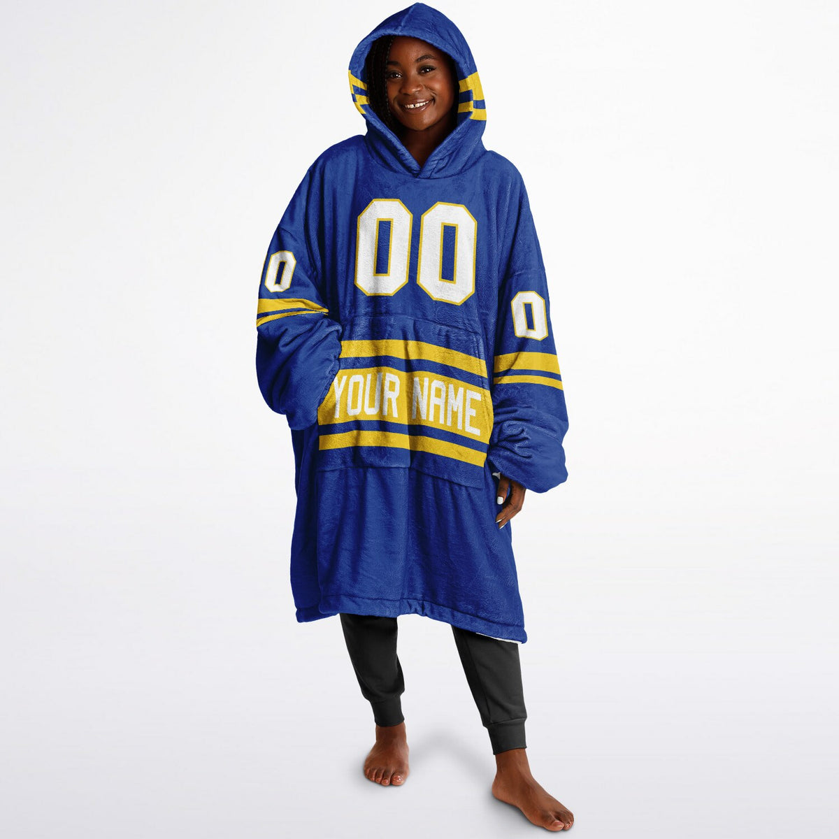 Blue/Yellow Superfan Reversible