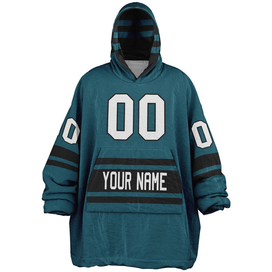 Teal/Black Superfan Reversible