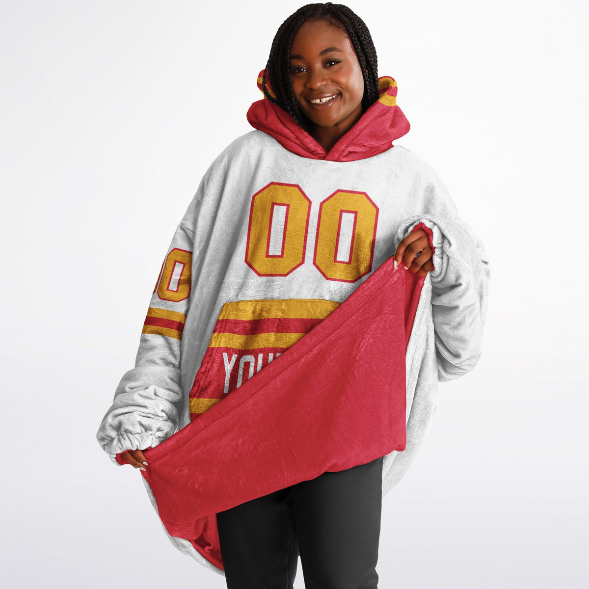 Red/Gold Superfan Reversible