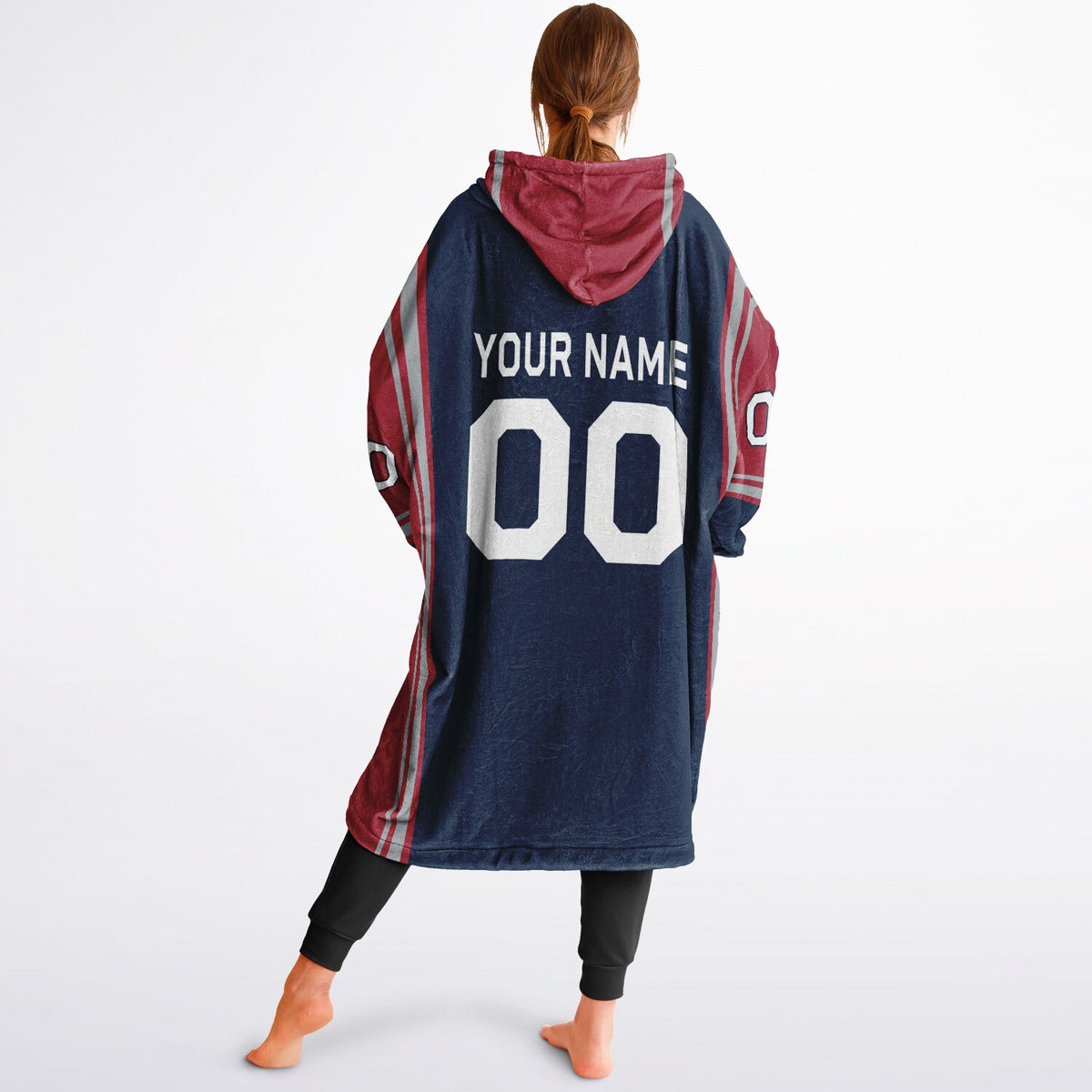 Navy/Red/Silver Bold