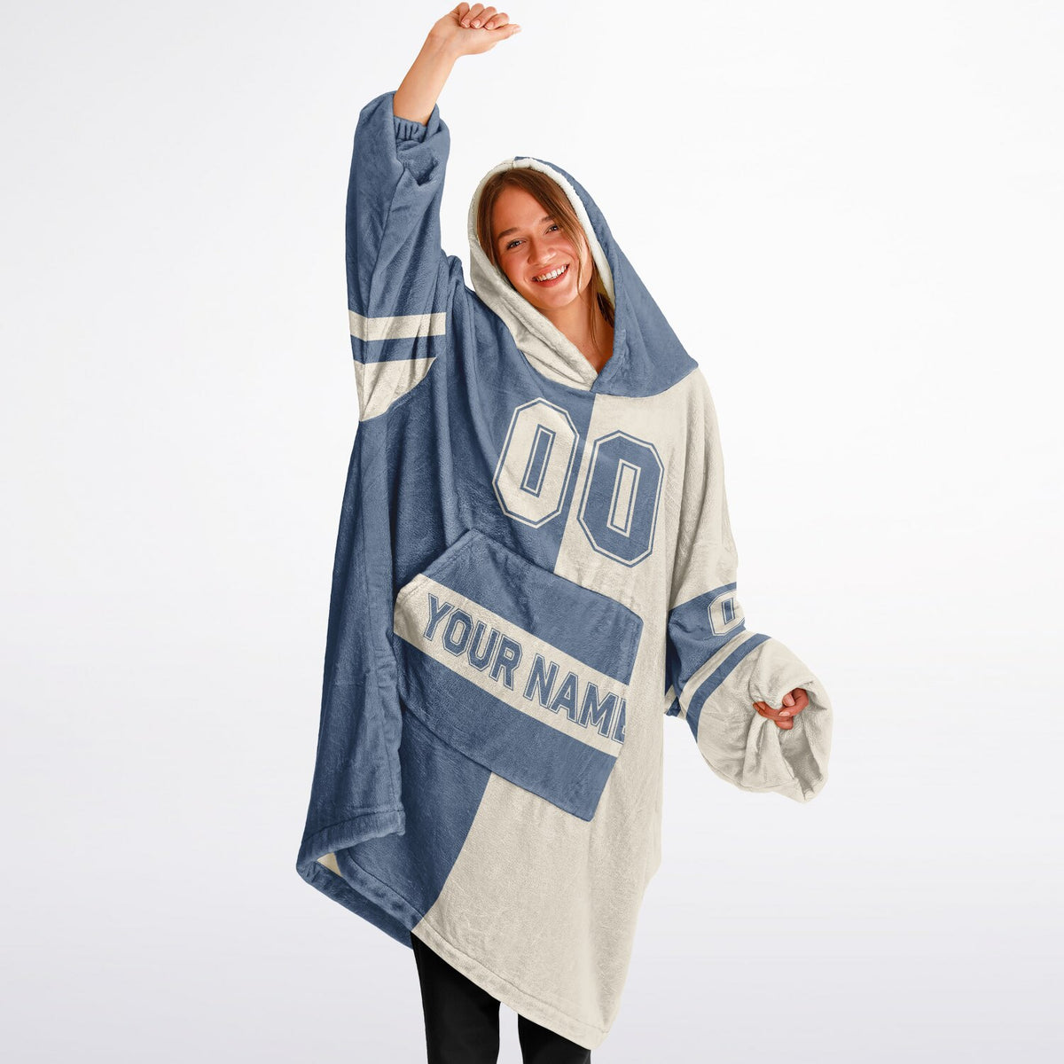 Slate Blue & Cream Halftime