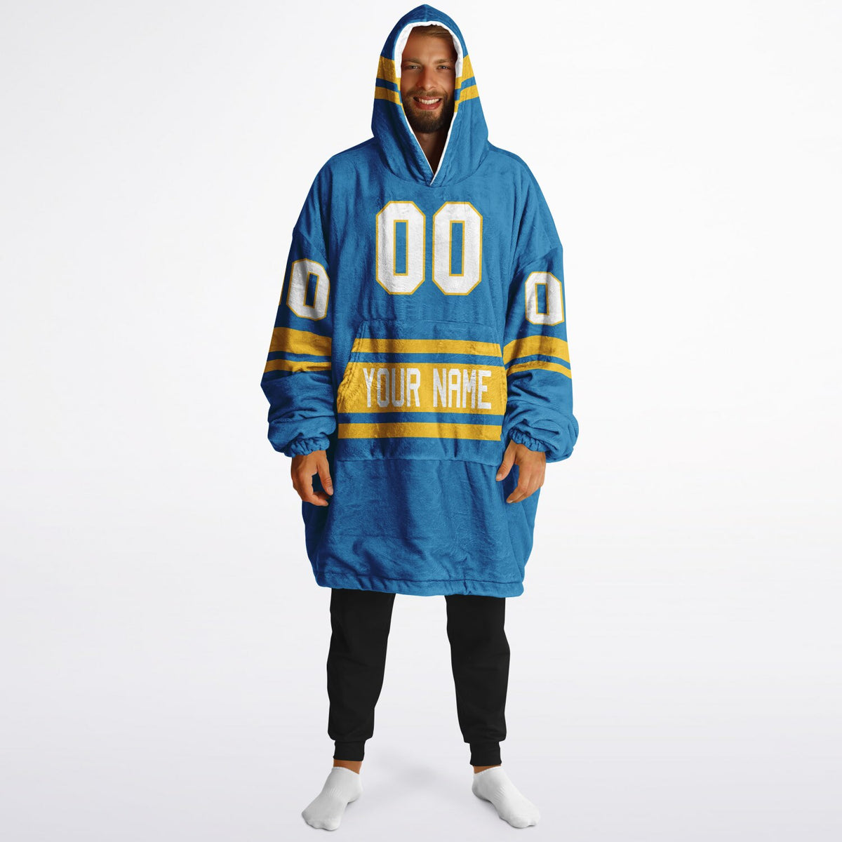 Blue/Gold Superfan Reversible