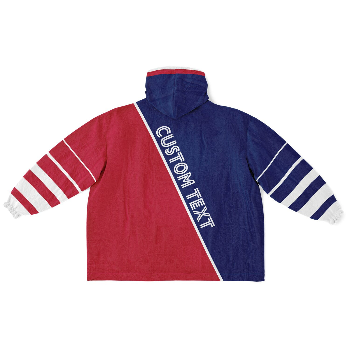 Dark Blue Red White Split Decision
