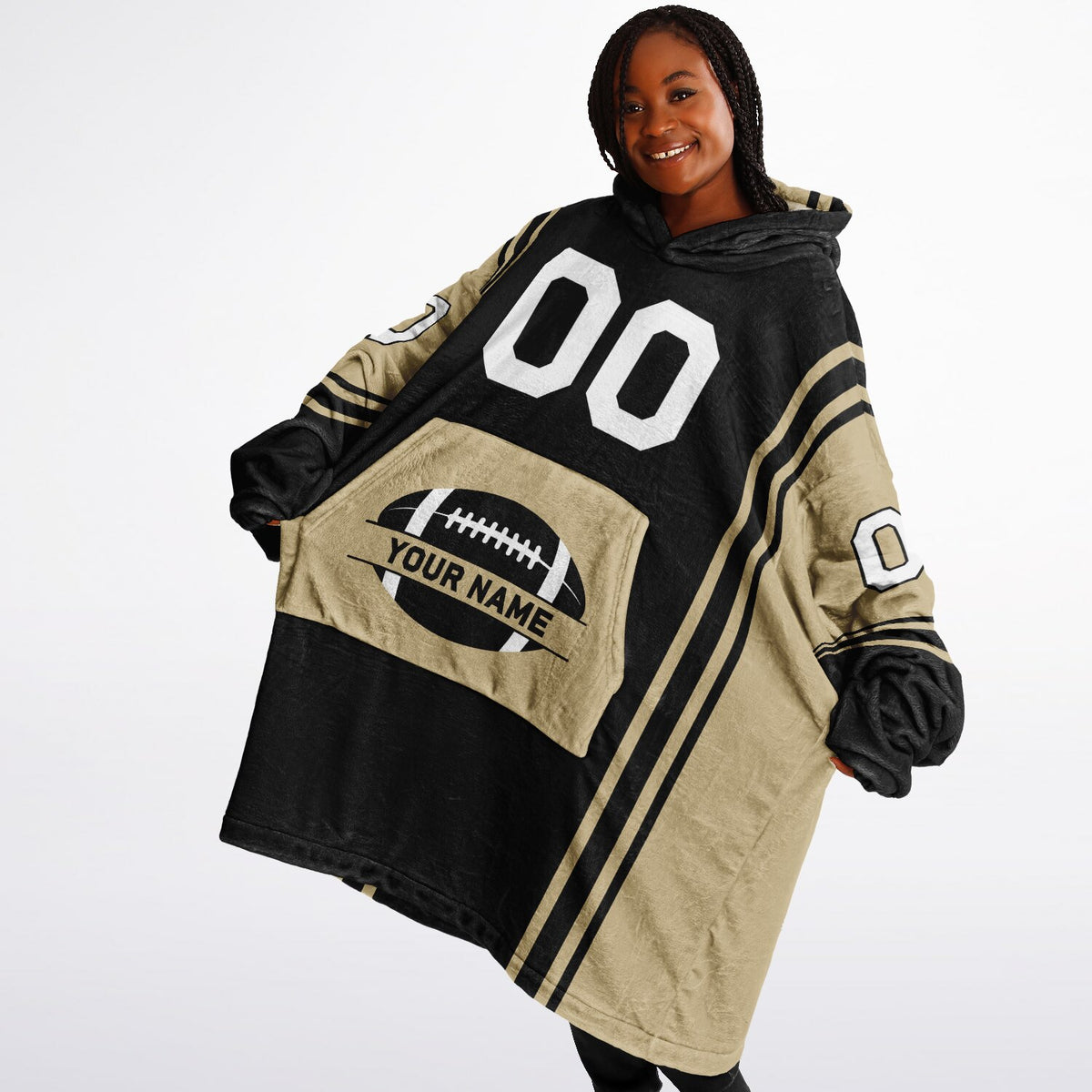 Black & Light Gold Bold