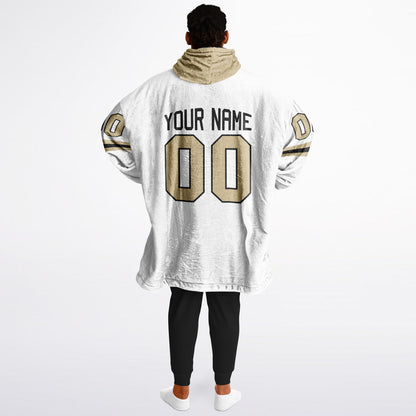 Black/Old Gold Superfan Reversible