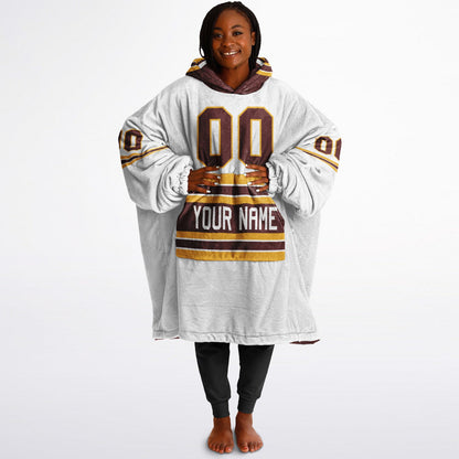Burgundy/Gold/White Superfan Reversible