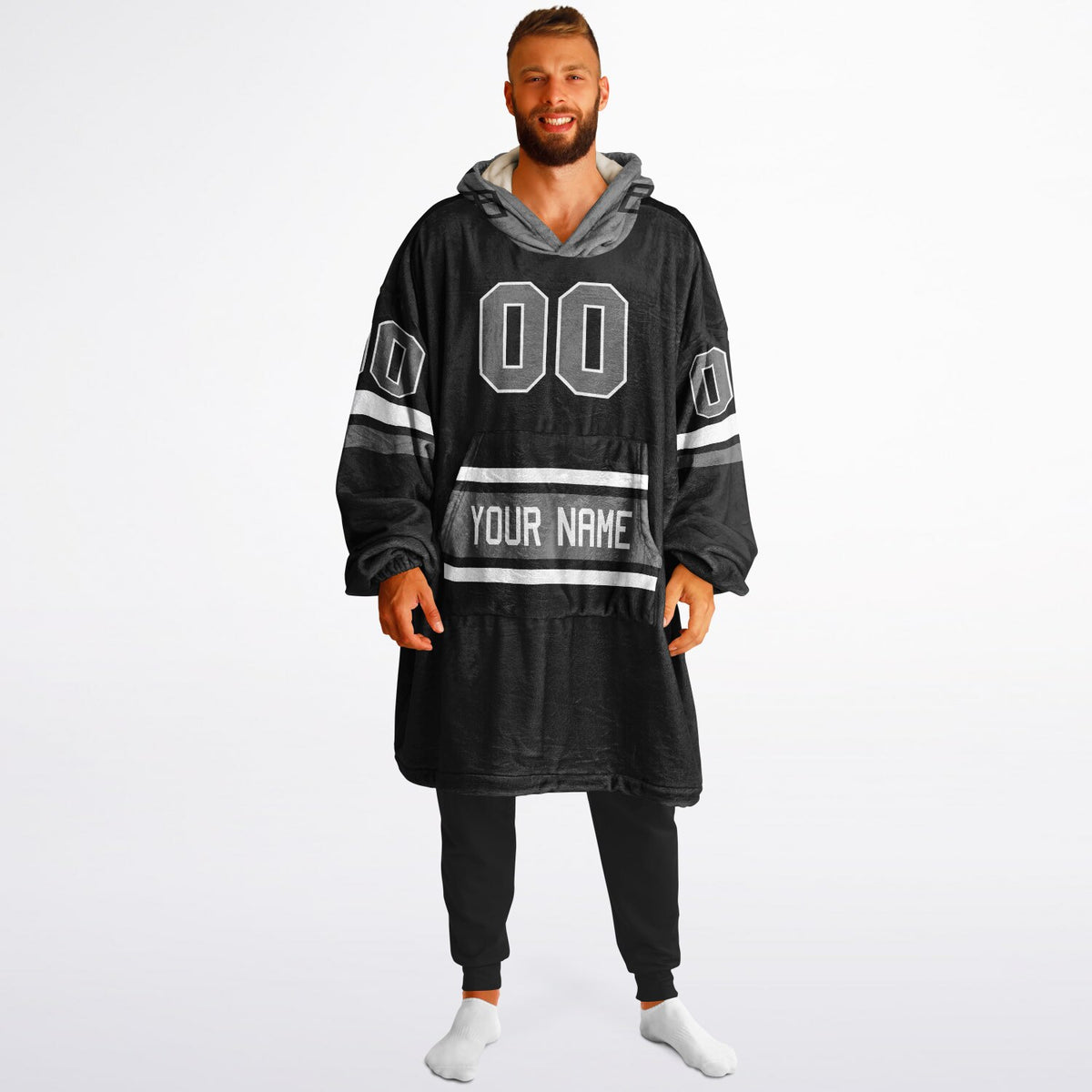 Black Gray White Kickoff