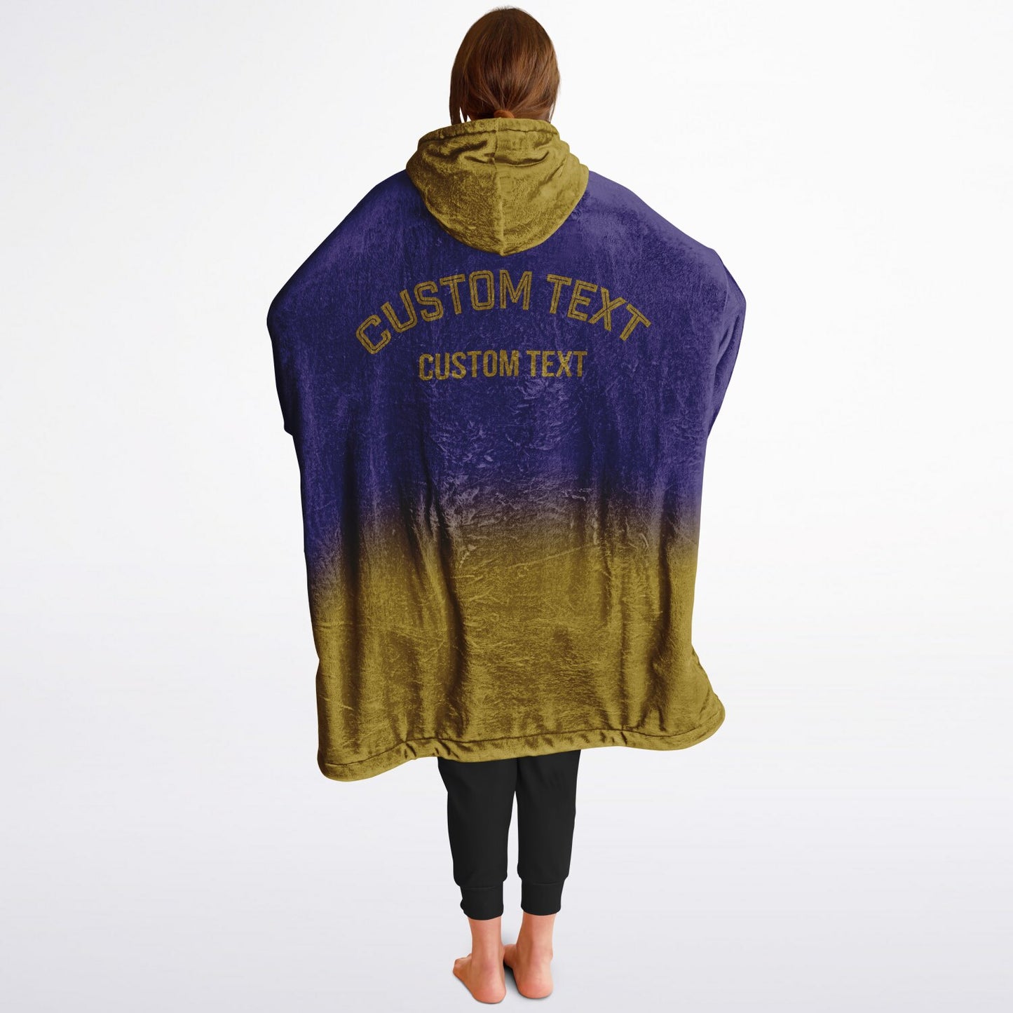 Purple/Metallic Gold Everyday Reversible