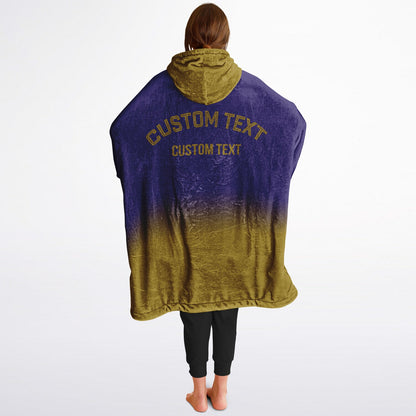 Purple/Metallic Gold Everyday Reversible