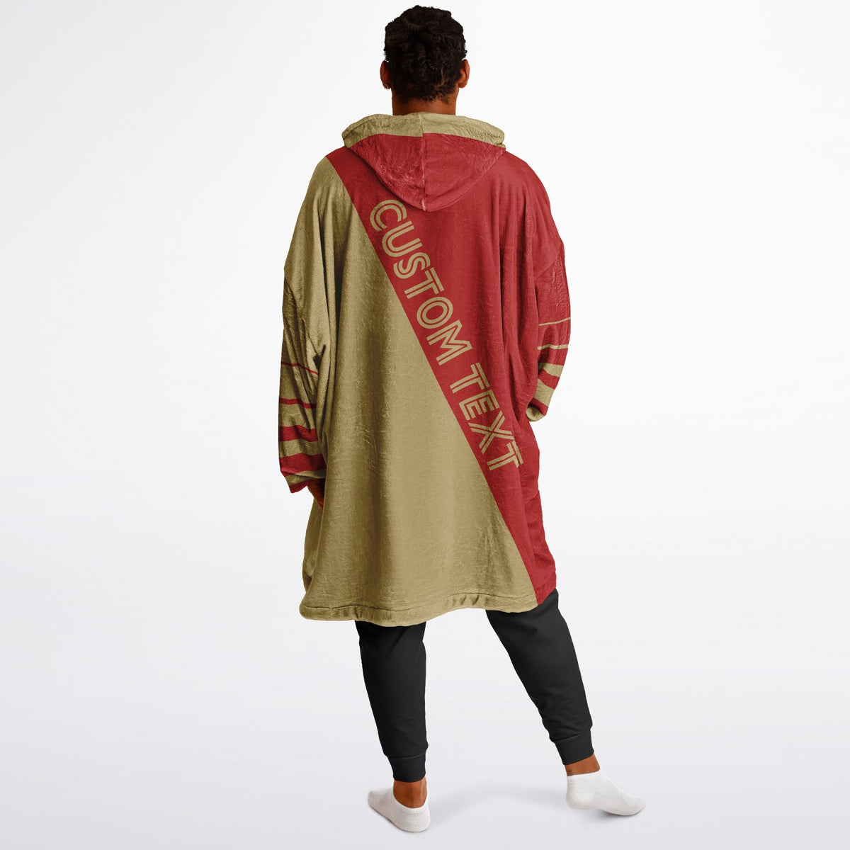 Red & Dark Gold Split Decision