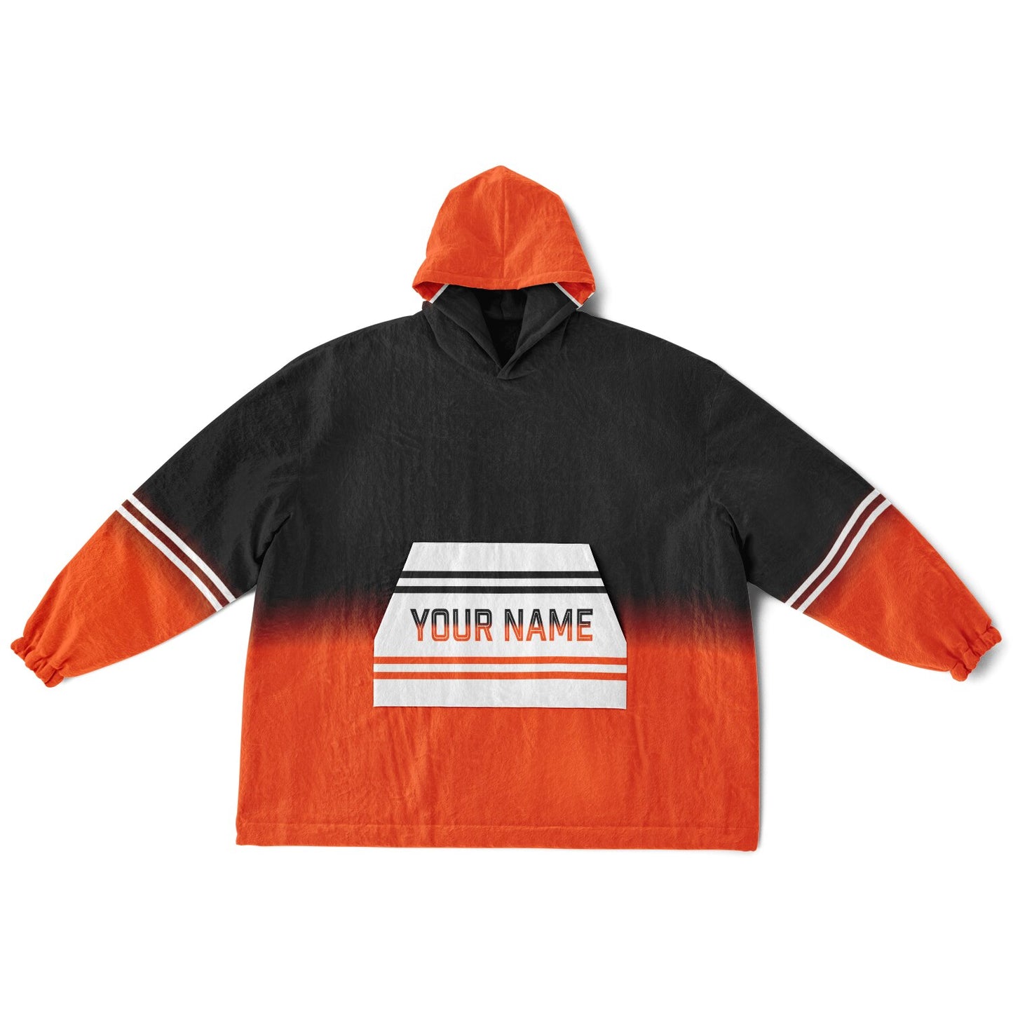 Black/Orange/White Everyday Reversible