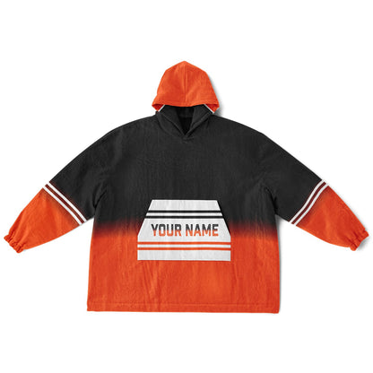 Black/Orange/White Everyday Reversible